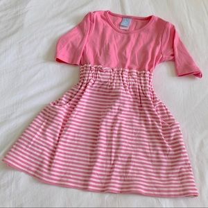 Bella Bliss Girls Striped Play Dress (Fits Like 5)